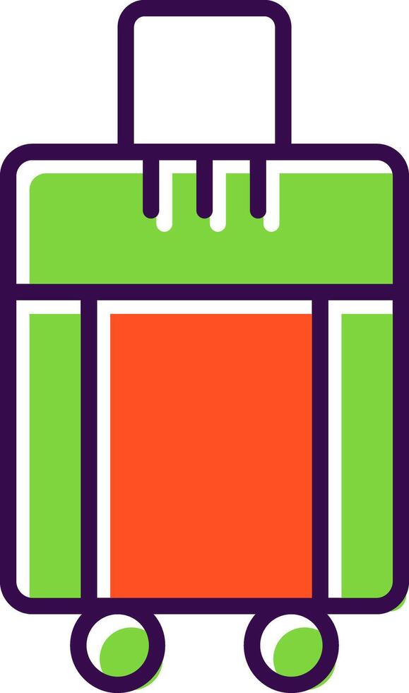 Bag filled Design Icon vector