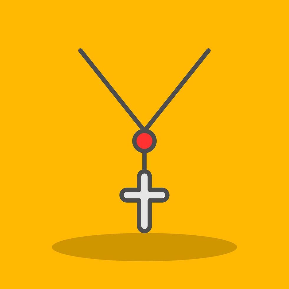 Anj Filled Shadow Icon vector
