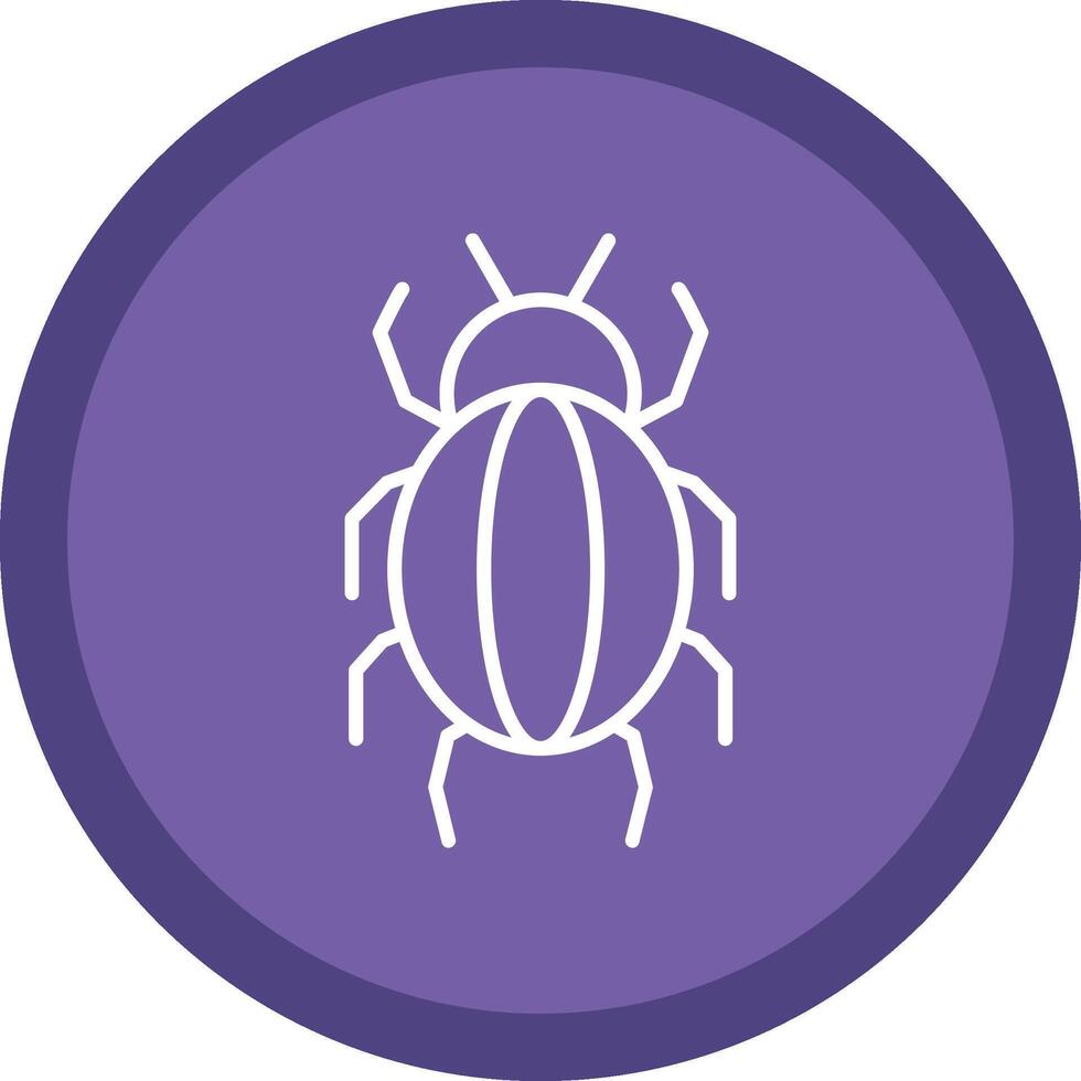 Spider Line Multi Circle Icon vector
