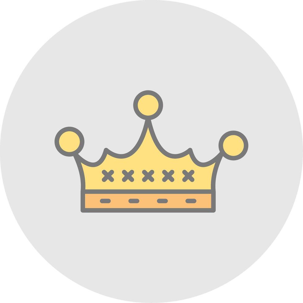 Bitcoin Here Line Filled Light Icon vector