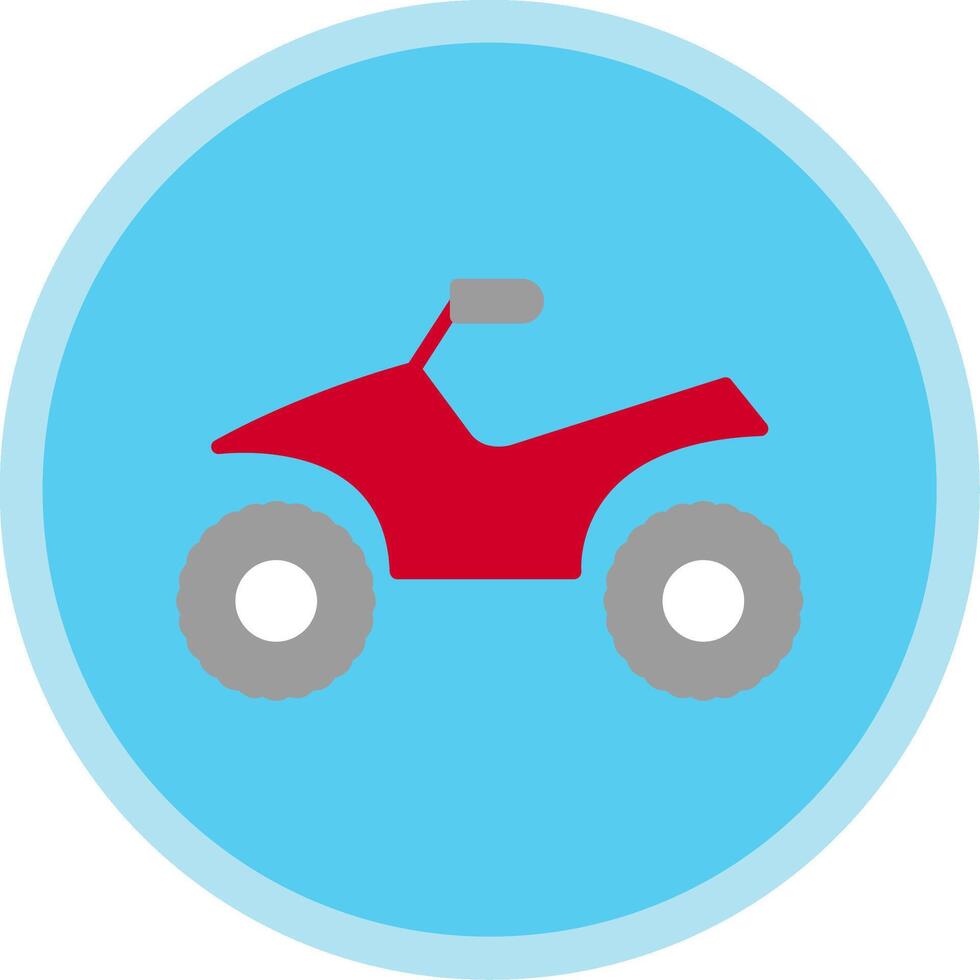 Quad Flat Multi Circle Icon vector