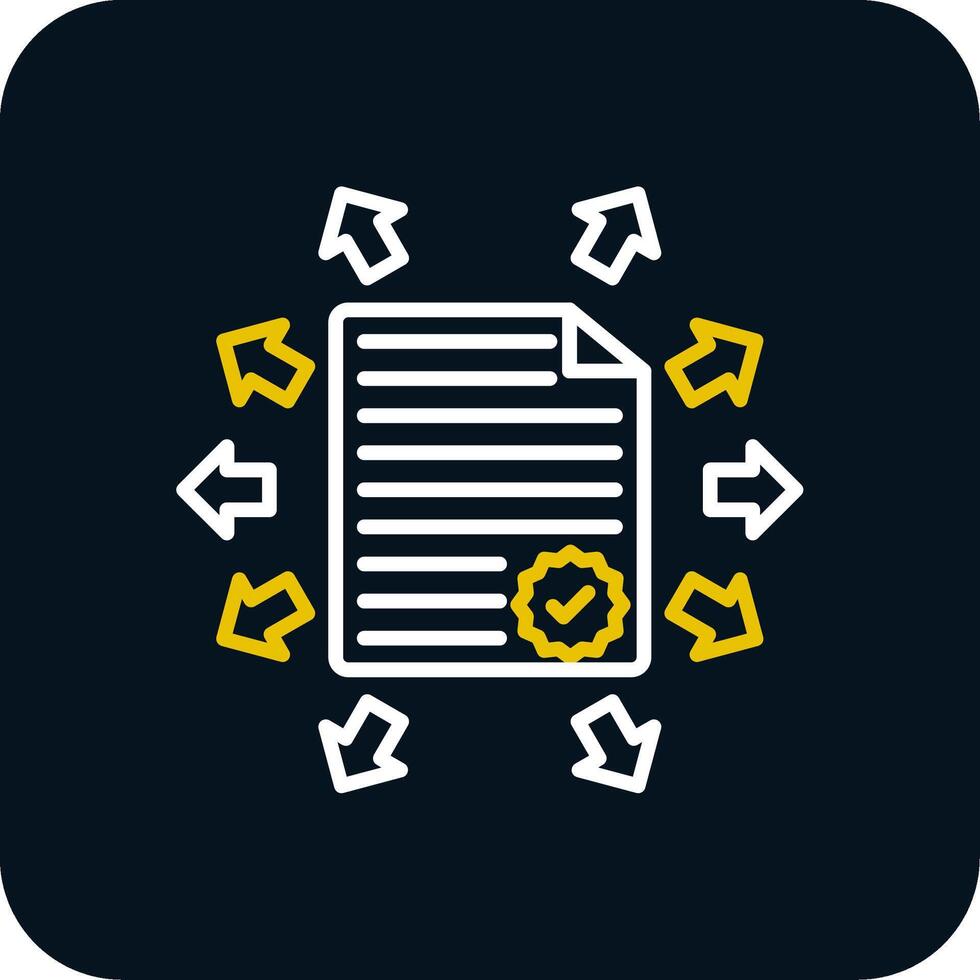 Crane Lifter Line Red Circle Icon vector