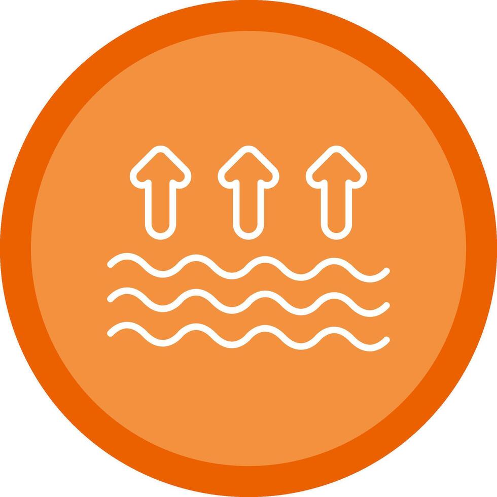 Arrows Line Multi Circle Icon vector