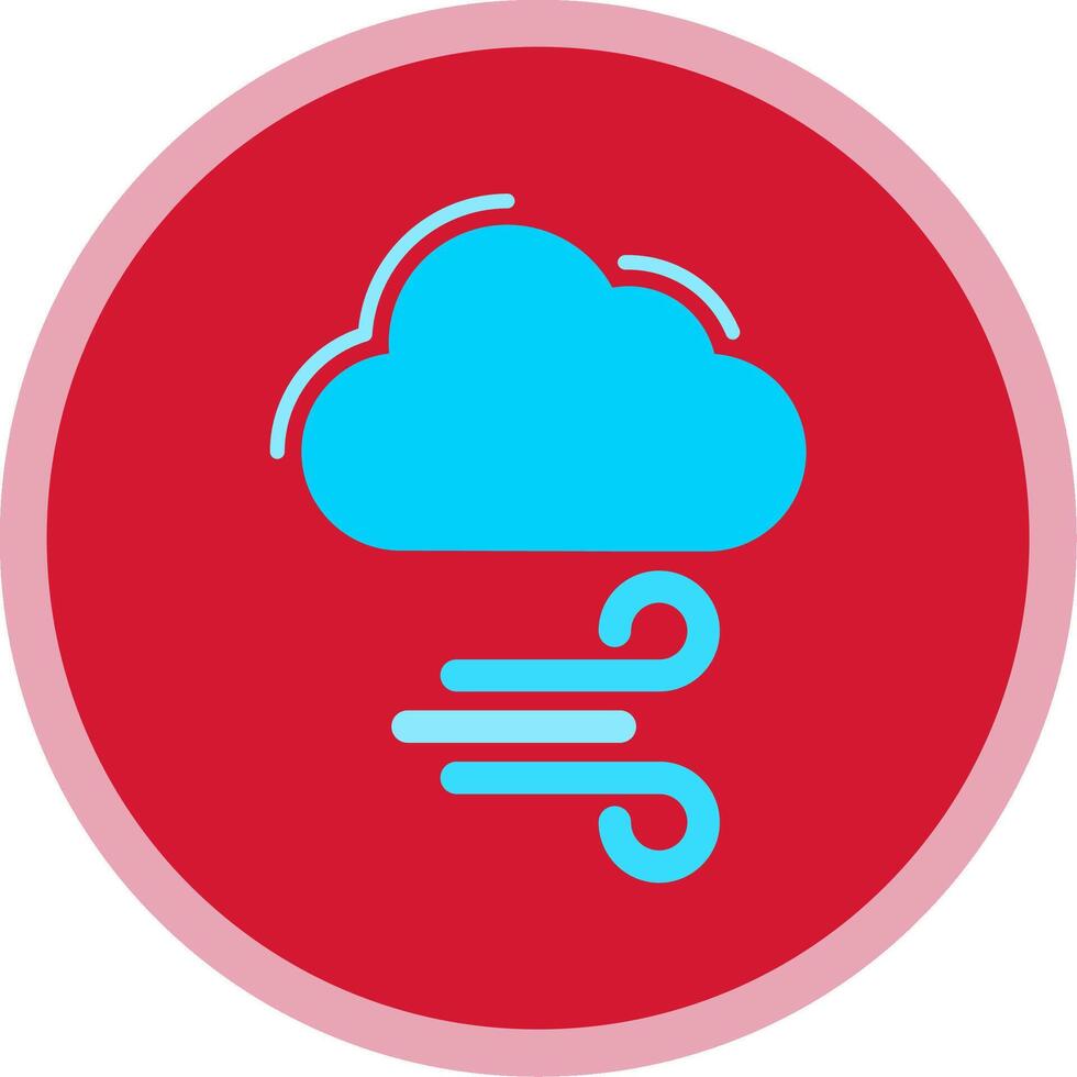 Breezy Flat Multi Circle Icon vector
