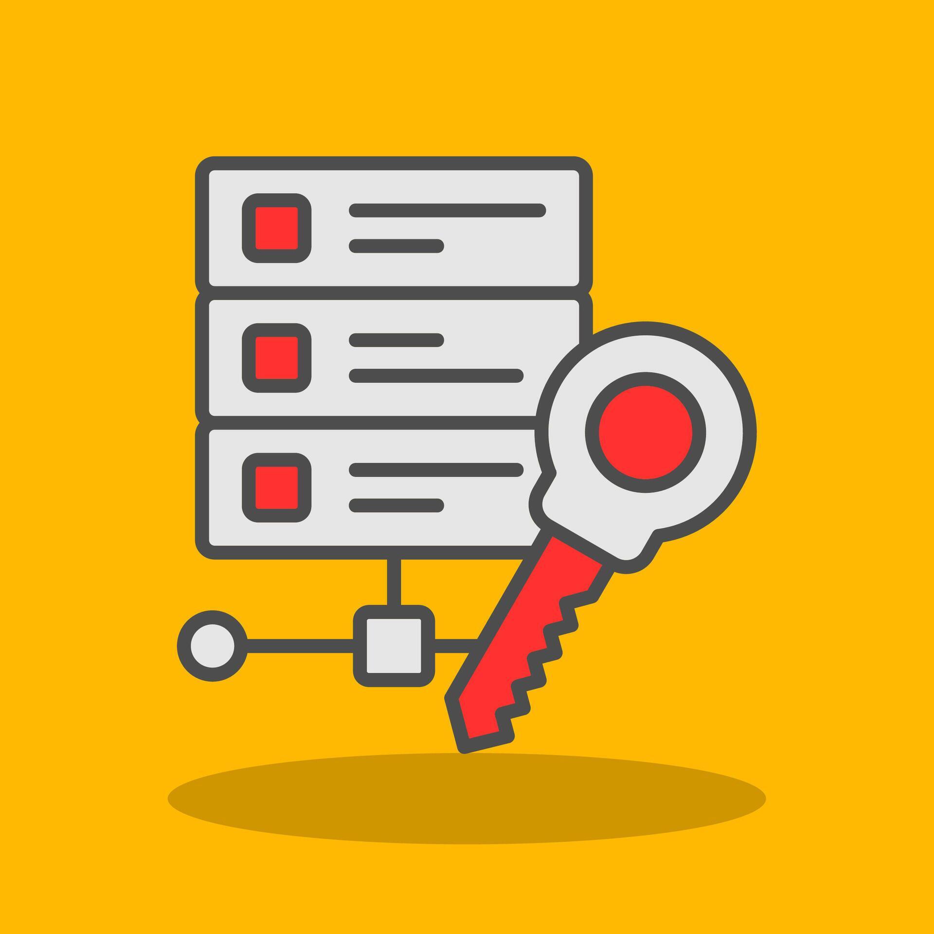 Database Filled Shadow Icon 44102811 Vector Art at Vecteezy