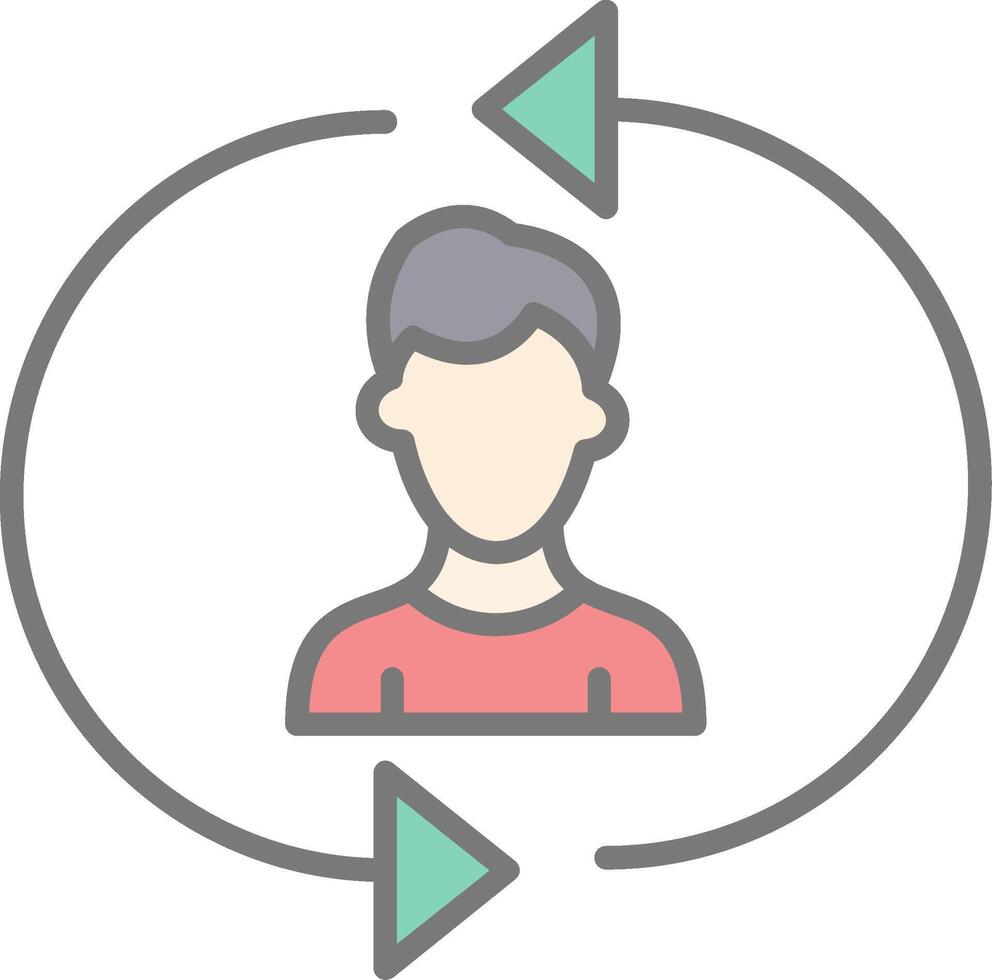 Construction Foam Line Filled Light Icon vector
