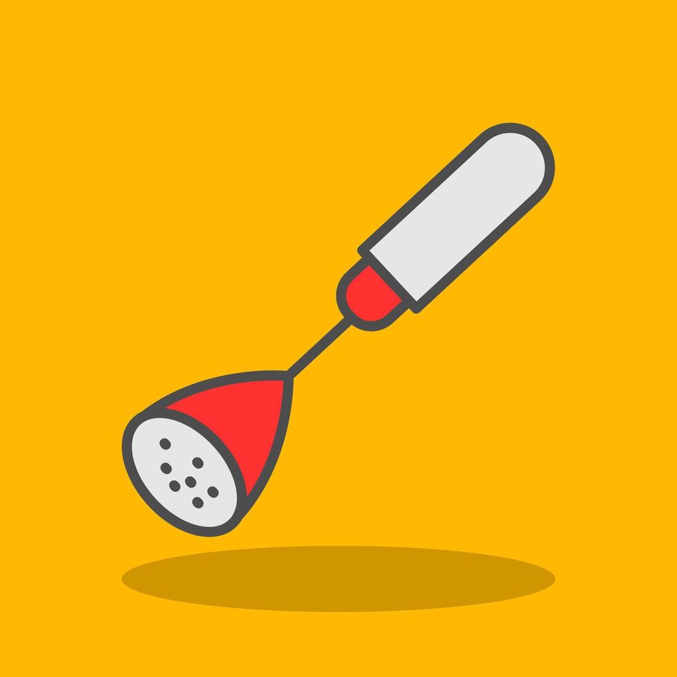 Masher Filled Shadow Icon vector