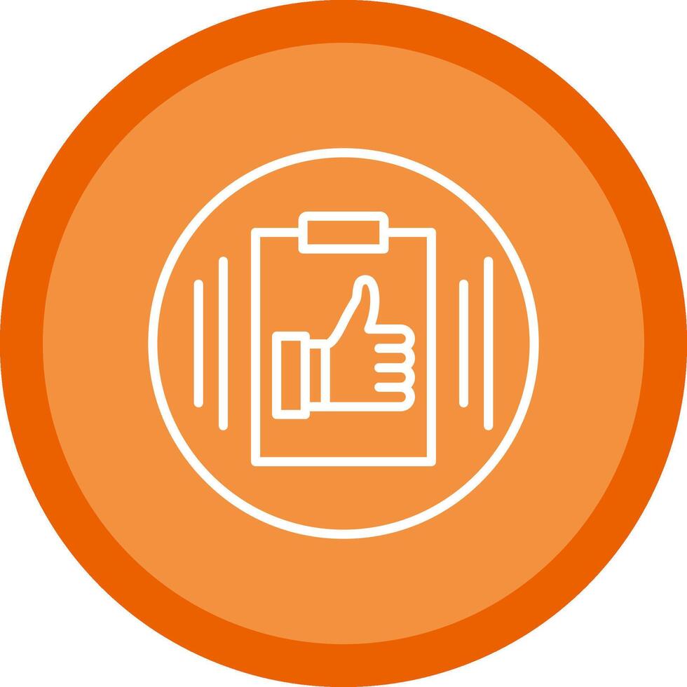Competence Line Multi Circle Icon vector
