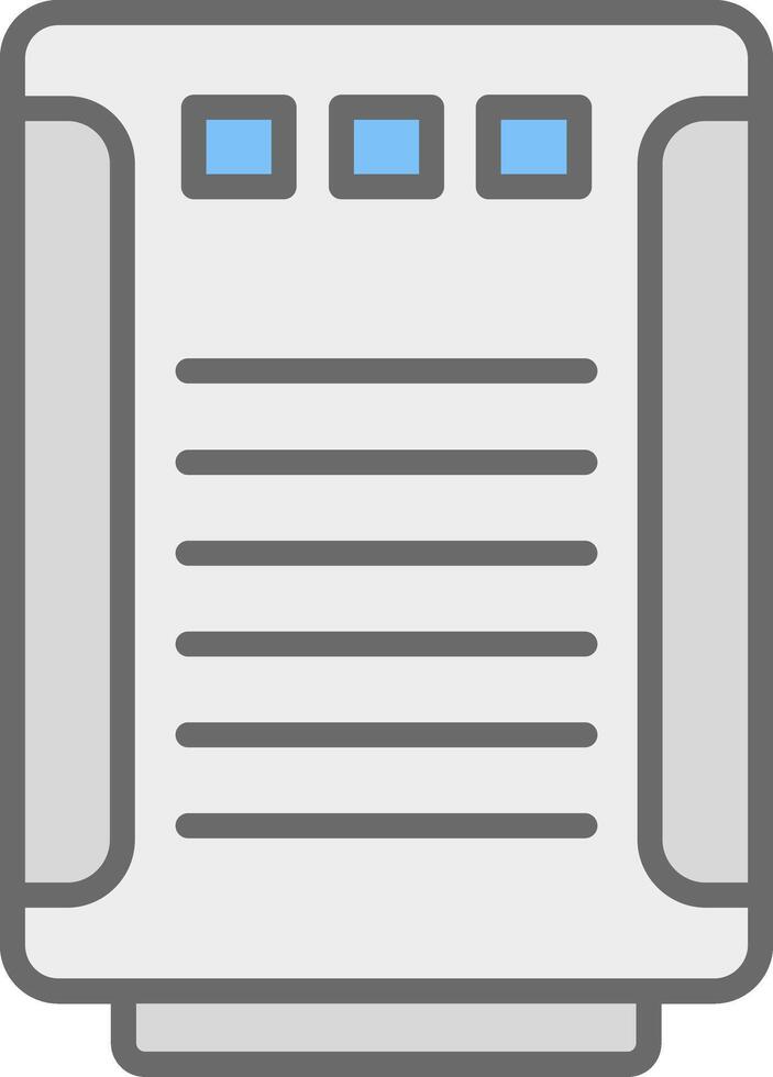 Air Purification Line Filled Light Icon vector