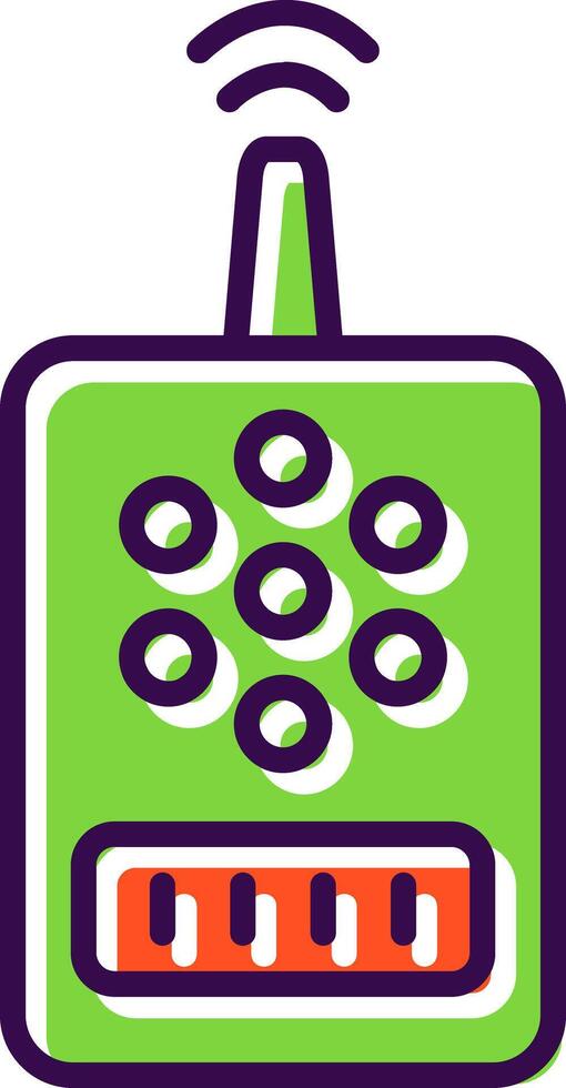 Device filled Design Icon vector