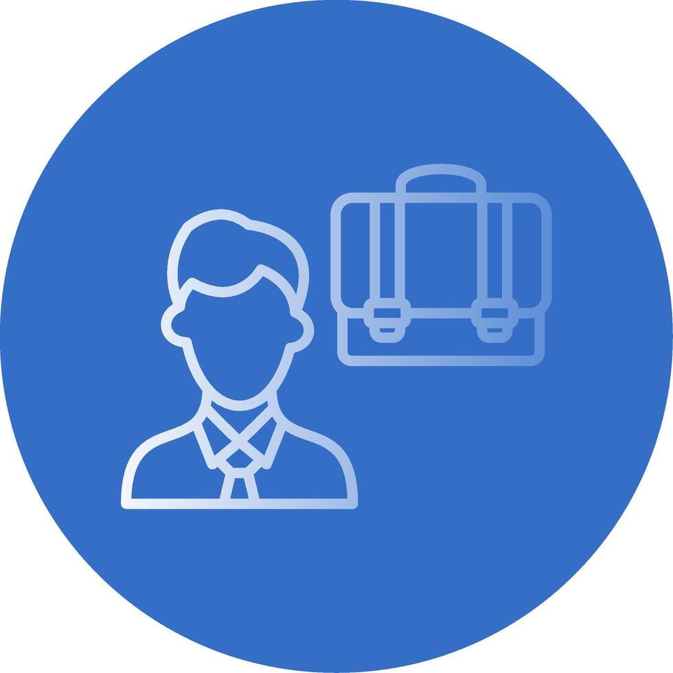Engineering Team Flat Bubble Icon vector