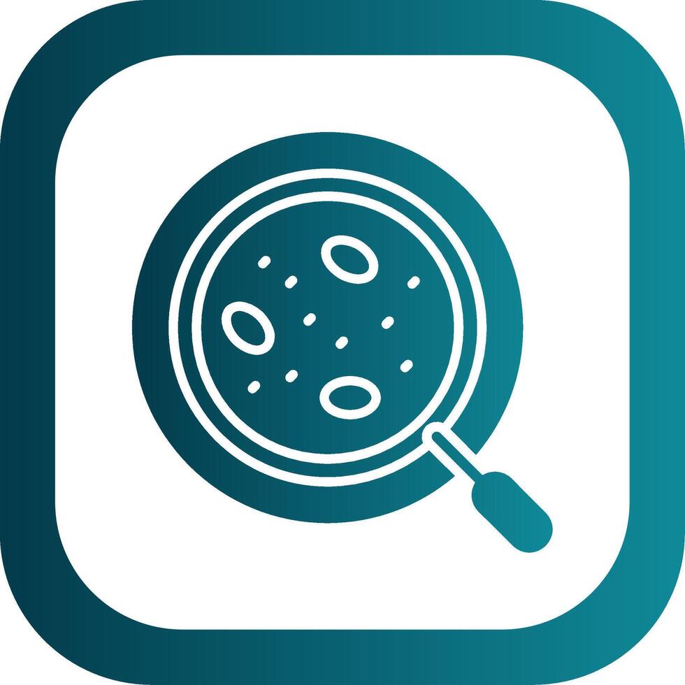 Research Filled Yellow Icon vector