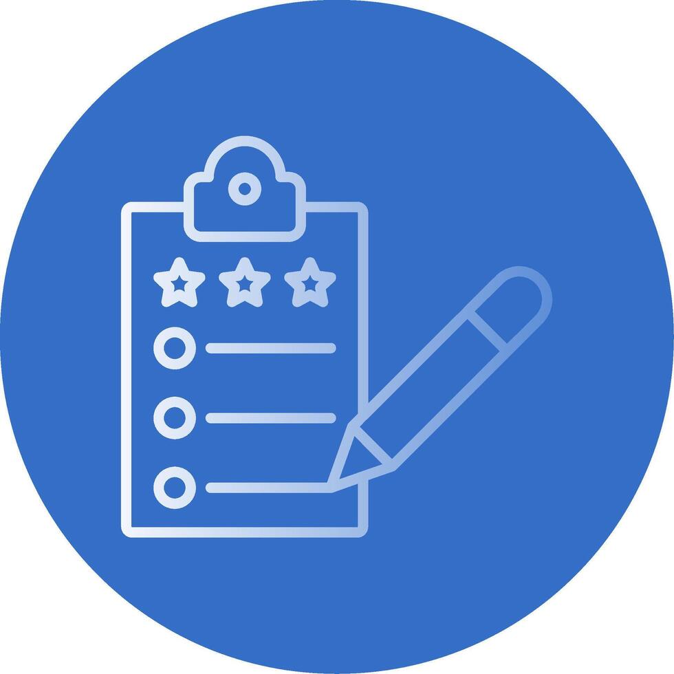 Quality Control Flat Bubble Icon vector