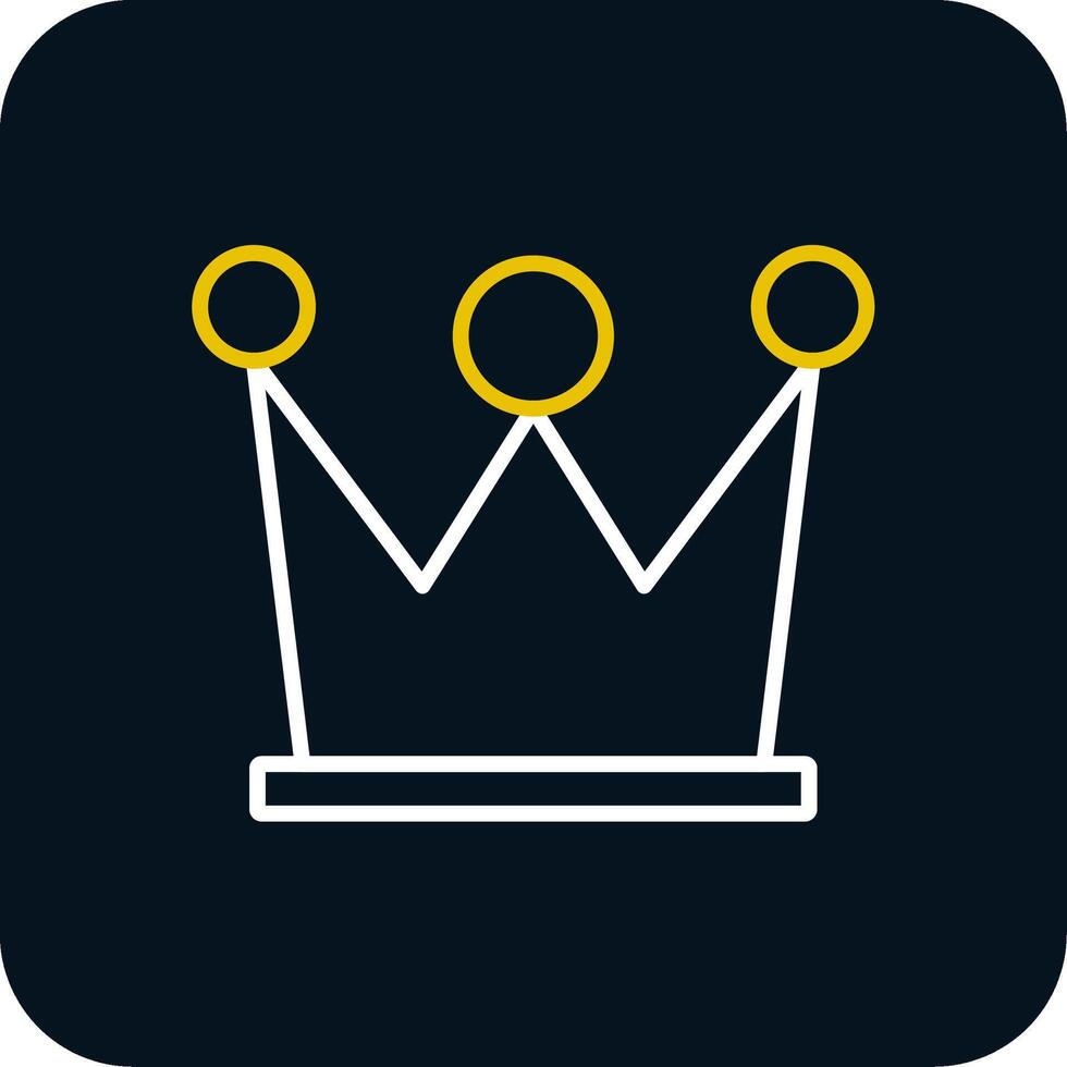 High Quality Content Line Yellow White Icon vector