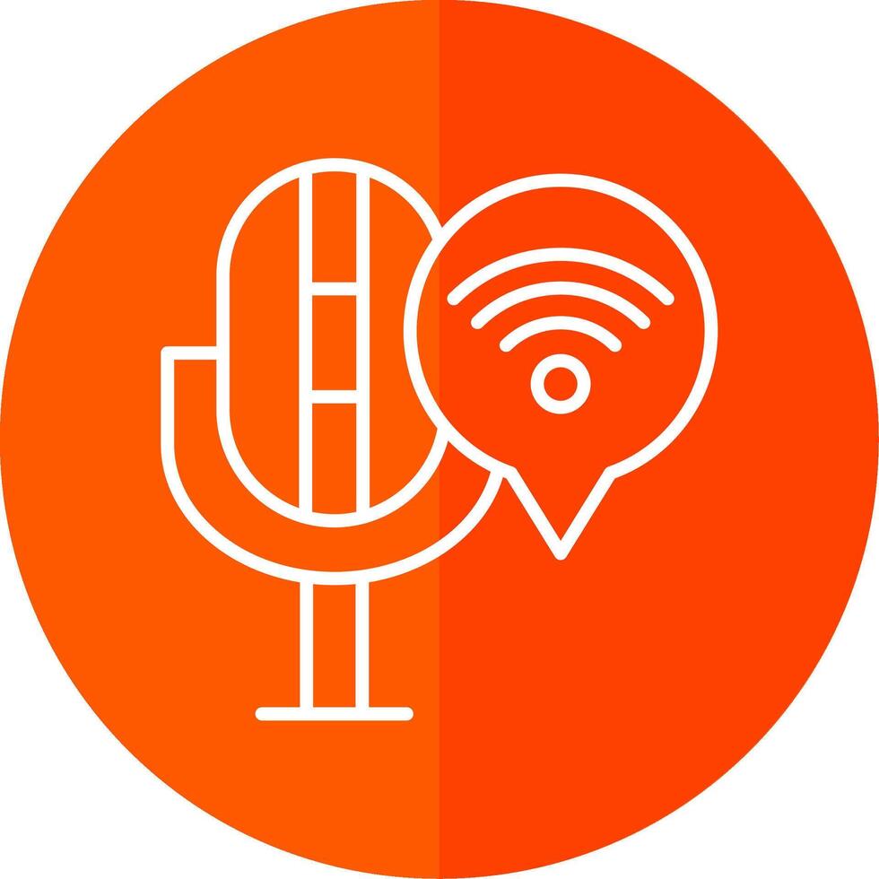 Connection Line Yellow White Icon vector