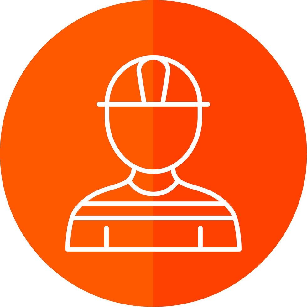 Architect Line Yellow White Icon vector