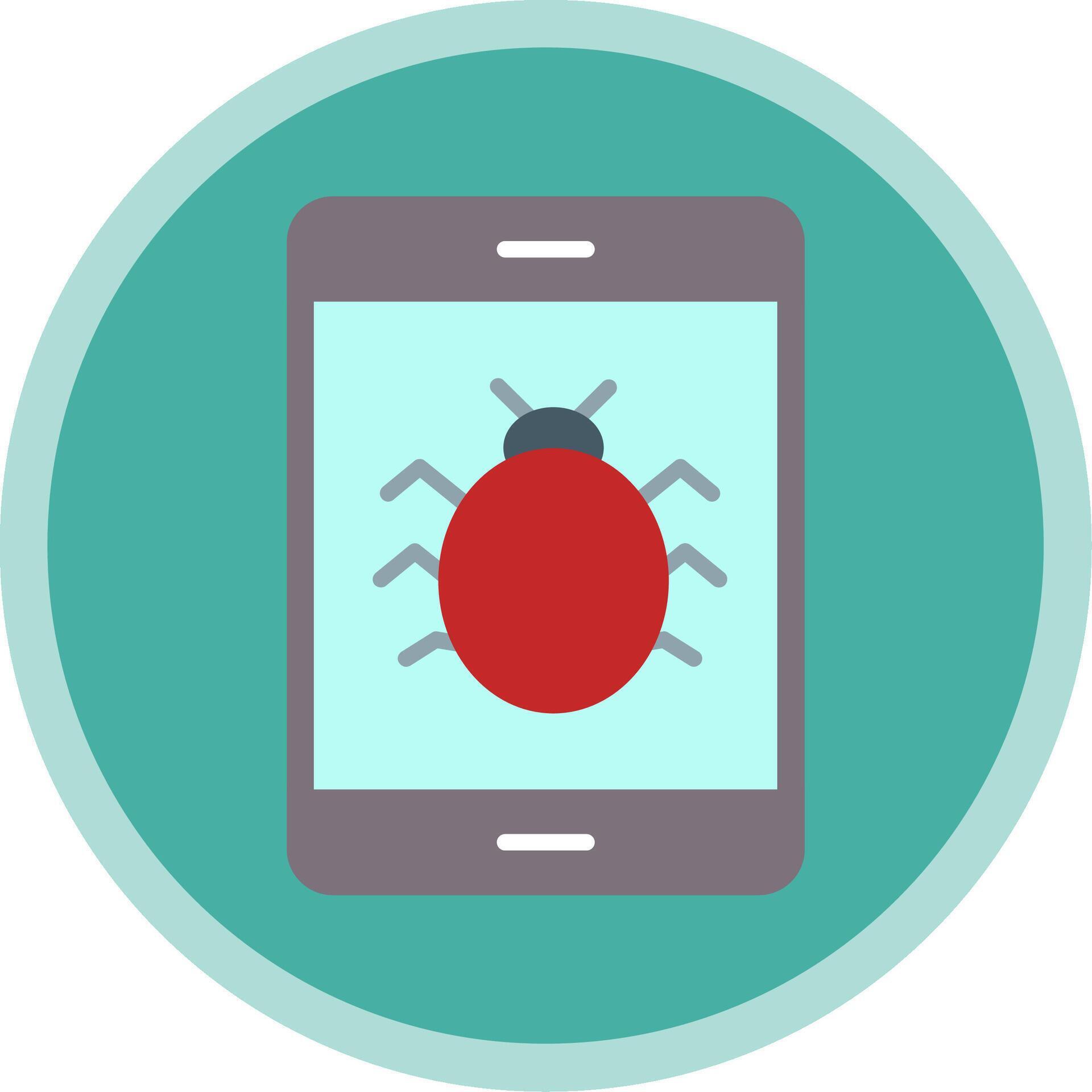 Bug Flat Multi Circle Icon 44112919 Vector Art at Vecteezy