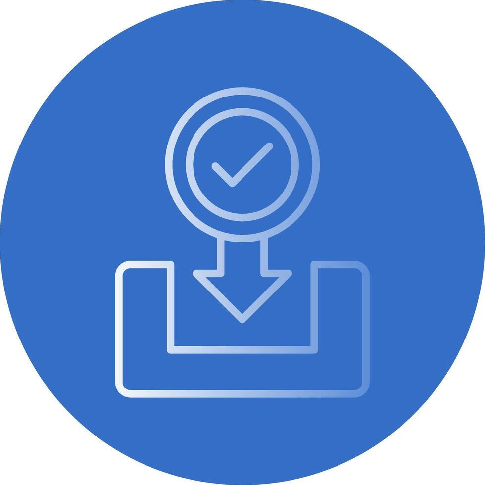 Download Gradient Line Circle Icon vector