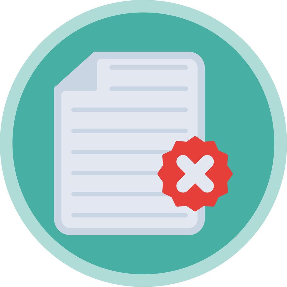 File Flat Multi Circle Icon vector
