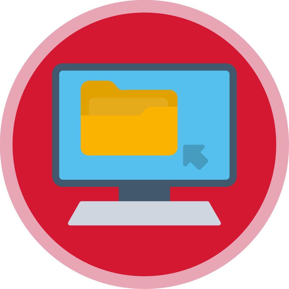 Folder Flat Multi Circle Icon 44113352 Vector Art at Vecteezy
