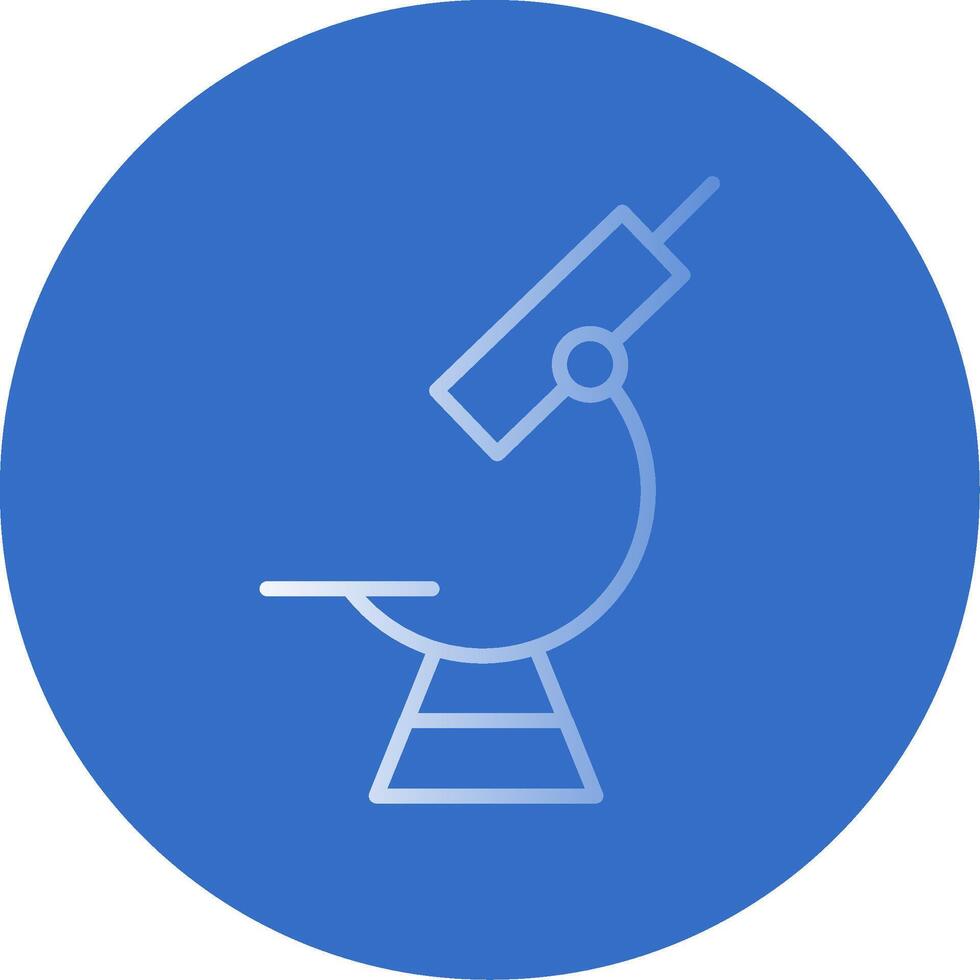 Microscope Flat Bubble Icon 44114010 Vector Art at Vecteezy