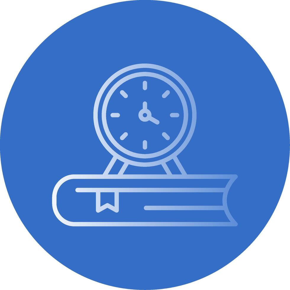 Punctuation Gradient Line Circle Icon vector