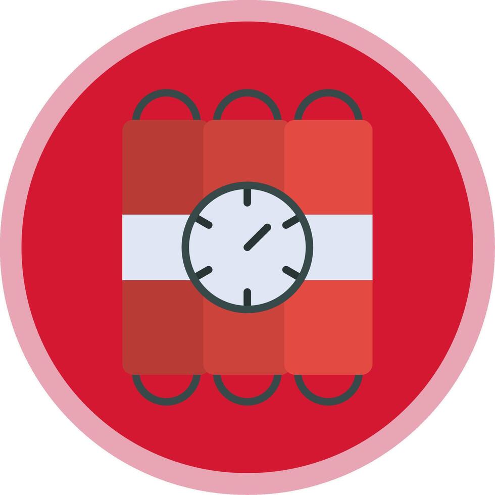 C4 Flat Multi Circle Icon vector