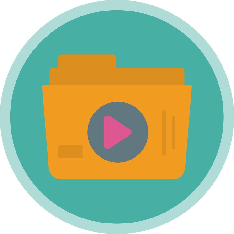 Folder Flat Multi Circle Icon 44114562 Vector Art at Vecteezy