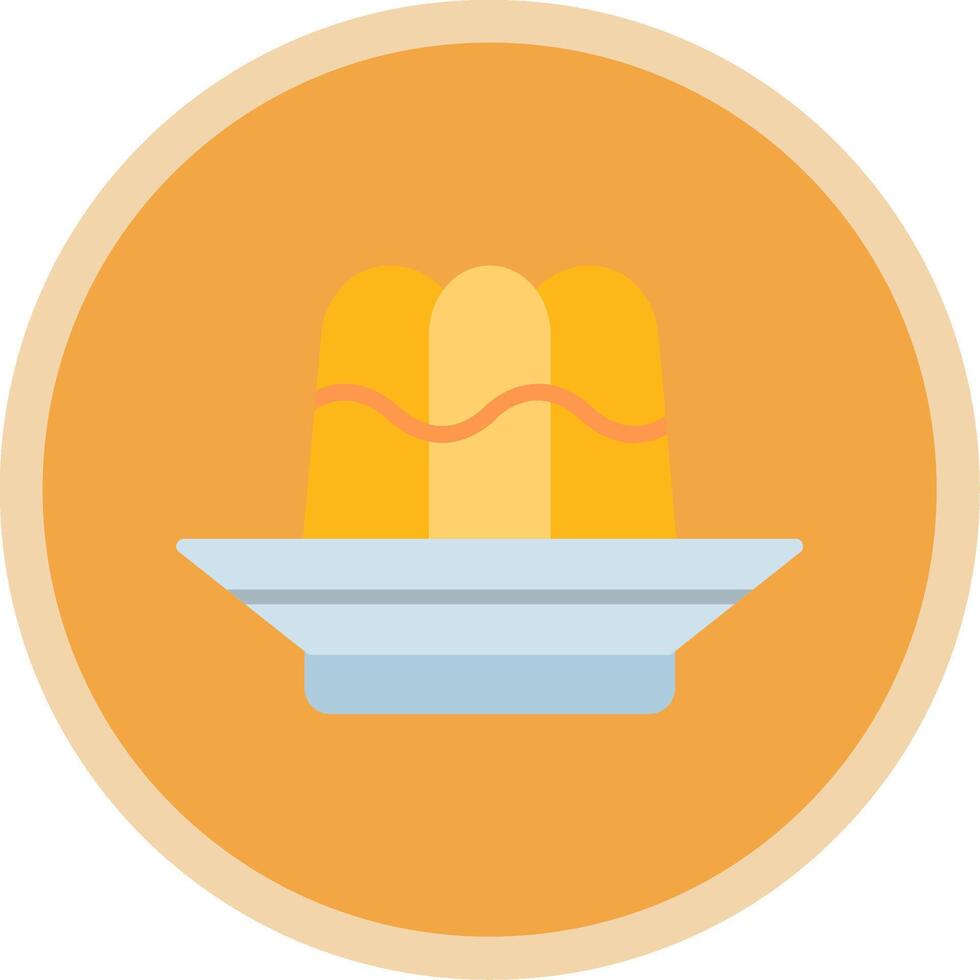 Jelly Flat Multi Circle Icon vector