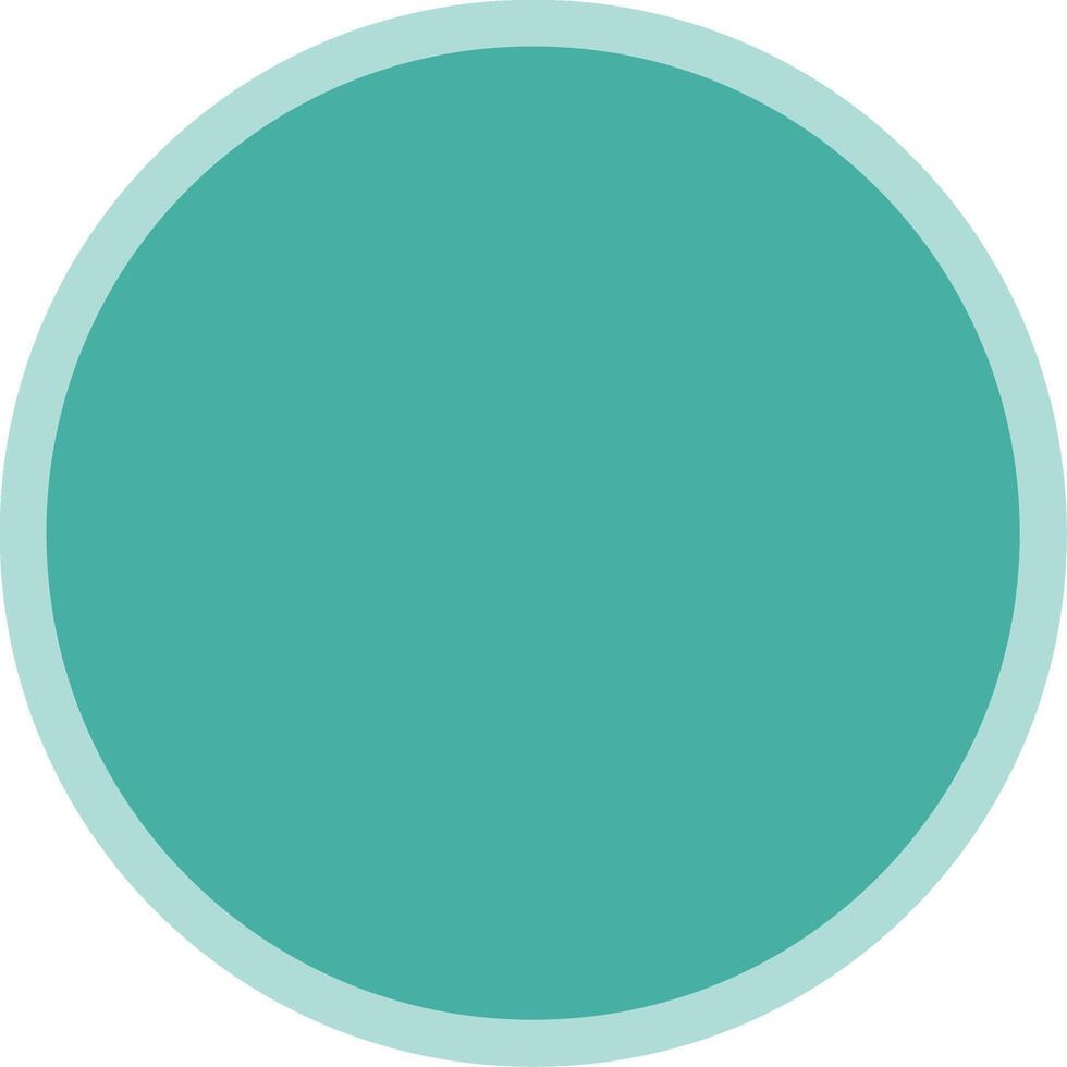 Tasbih Flat Multi Circle Icon vector