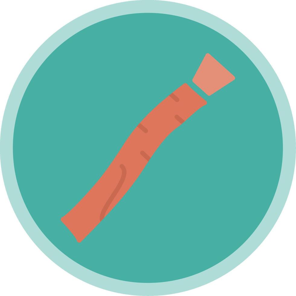 Miswak Flat Multi Circle Icon vector