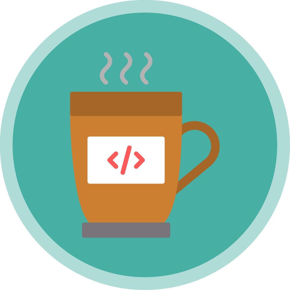 Computing Flat Multi Circle Icon vector