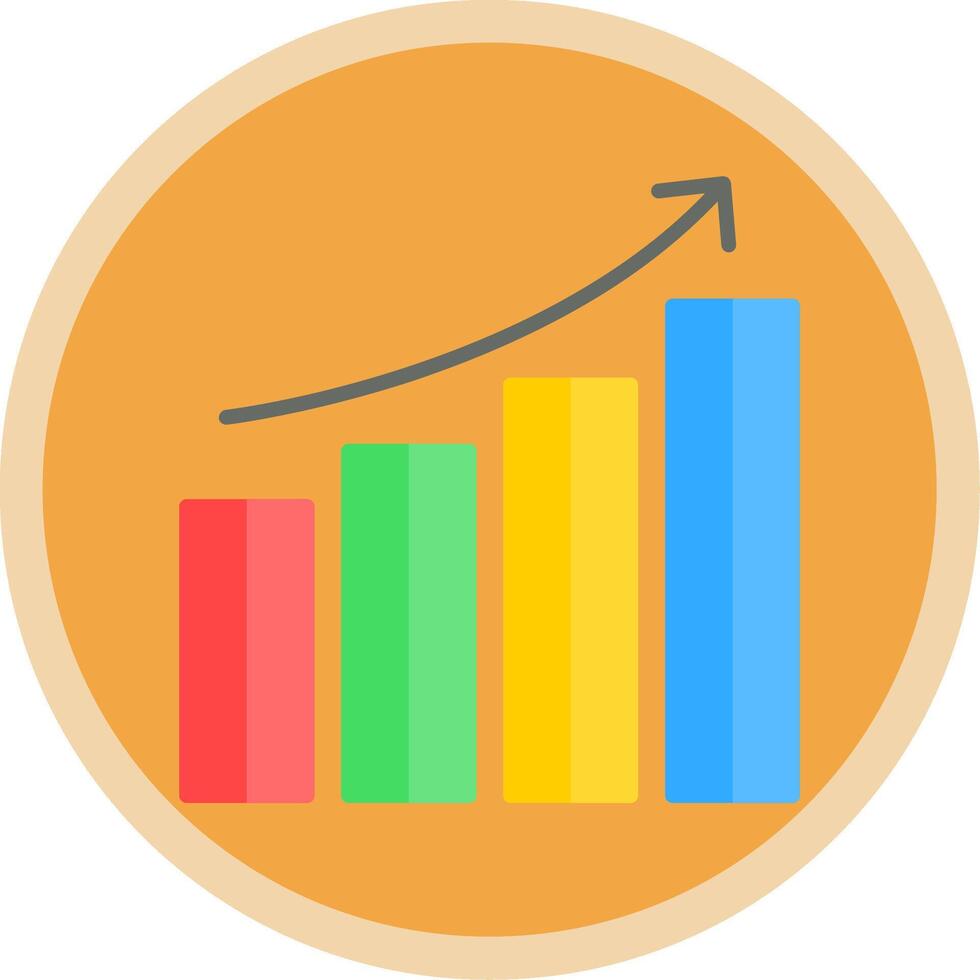 Data Analytics Flat Multi Circle Icon 44115899 Vector Art at Vecteezy