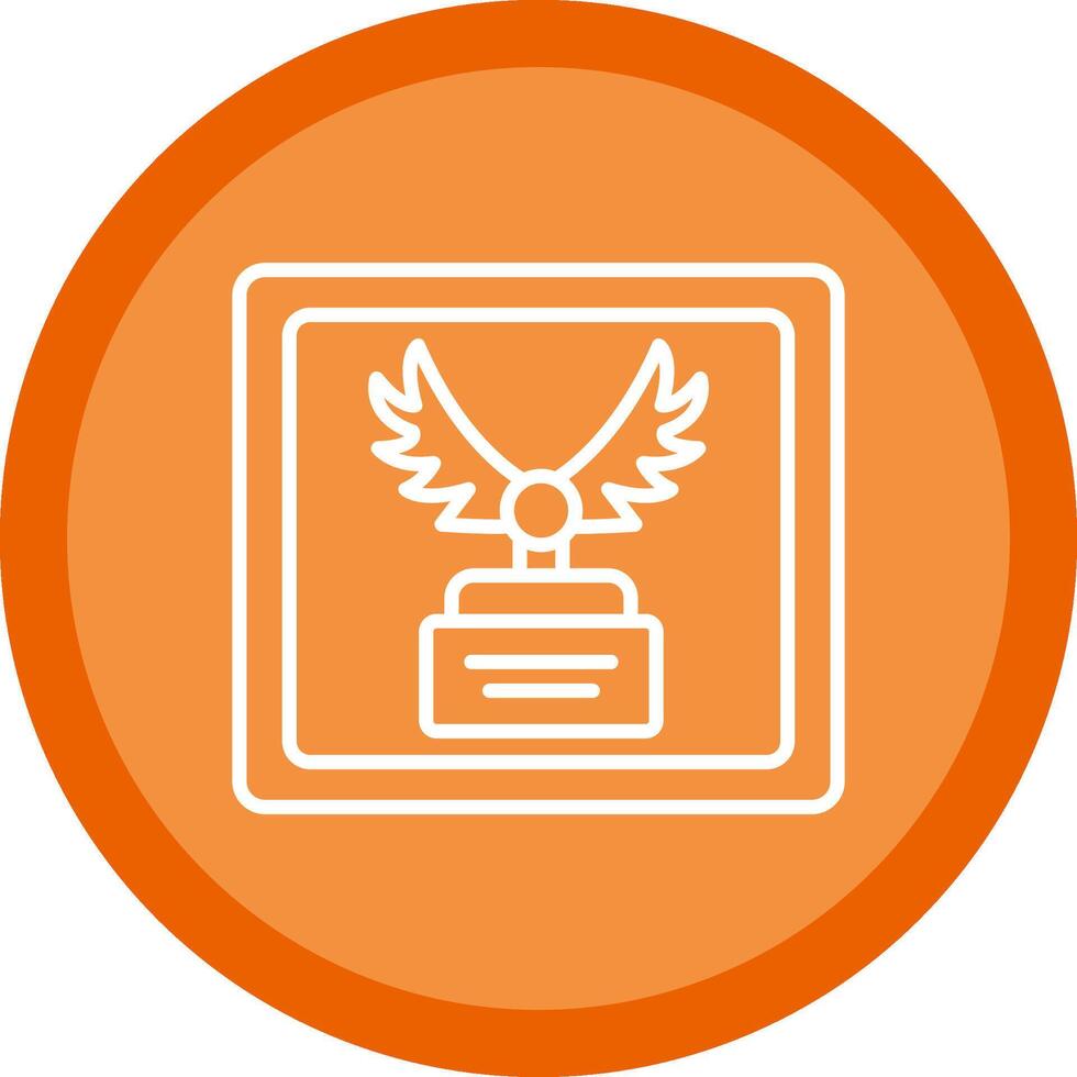 Frame Line Multi Circle Icon vector