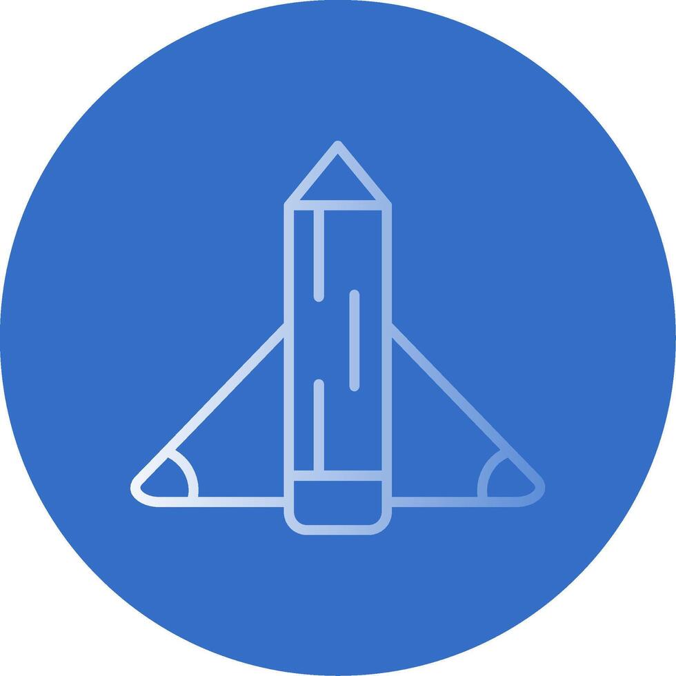 Startup Flat Bubble Icon vector