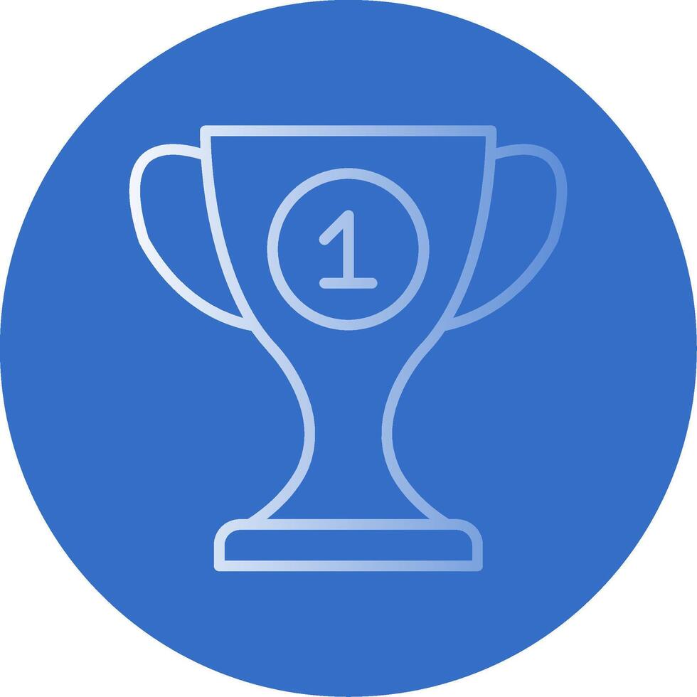 Cup Flat Bubble Icon vector