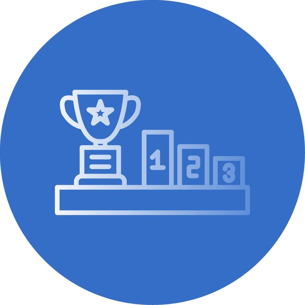 Number Flat Bubble Icon vector