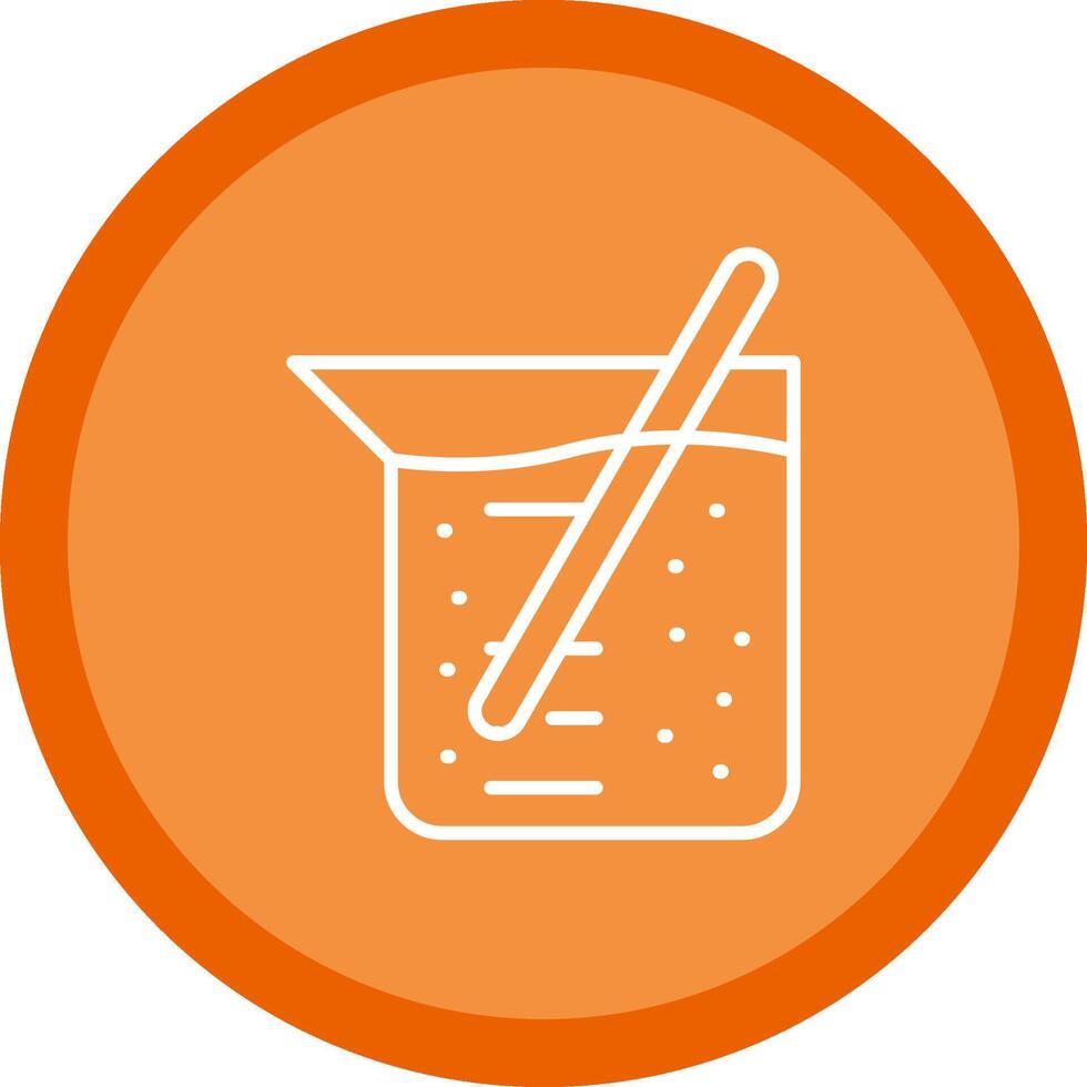 Agitator Line Multi Circle Icon vector