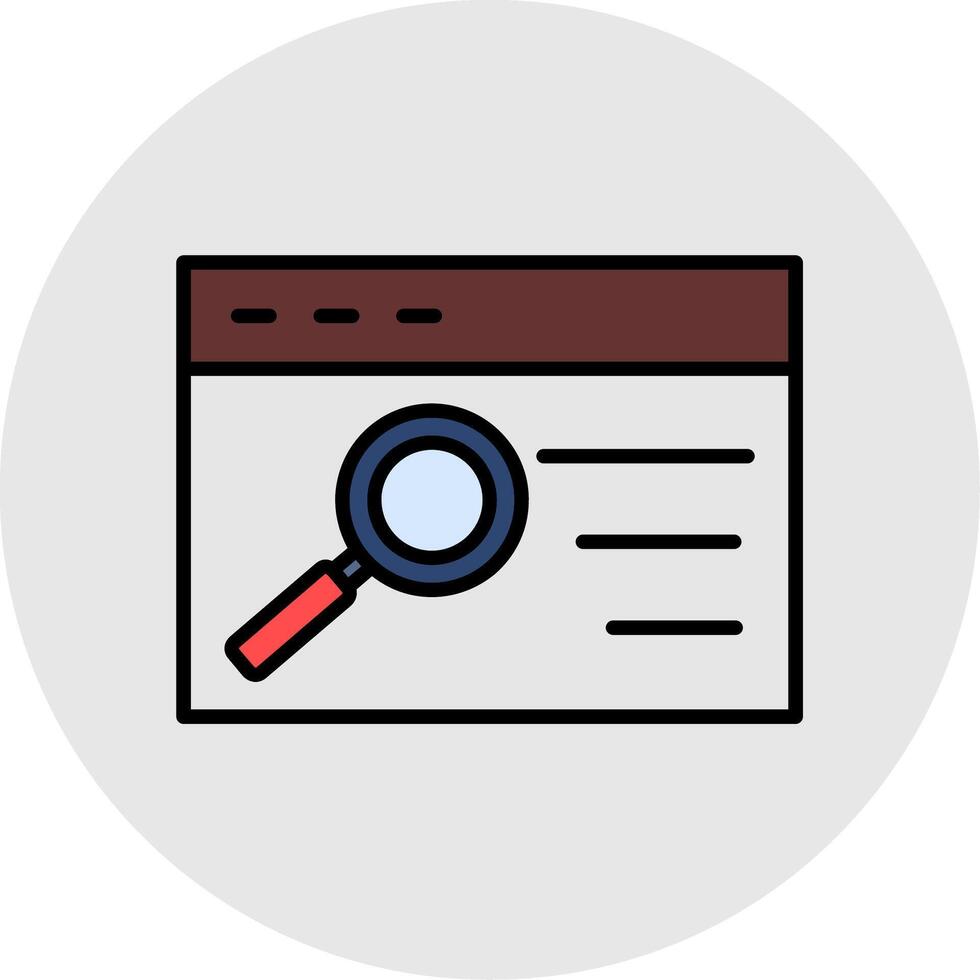 Quality Assurance Line Filled Light Icon vector