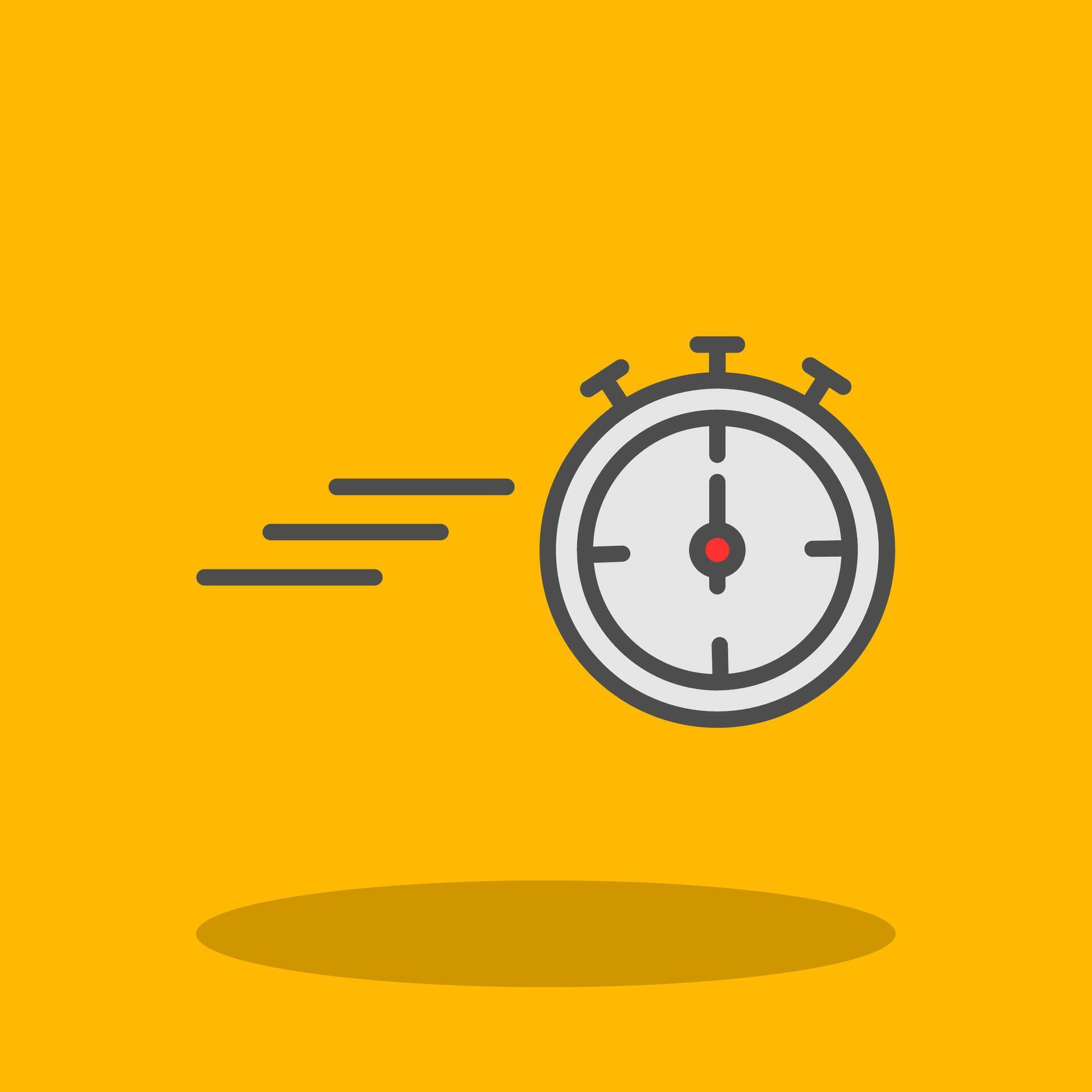 Timer Filled Shadow Icon 44117857 Vector Art at Vecteezy