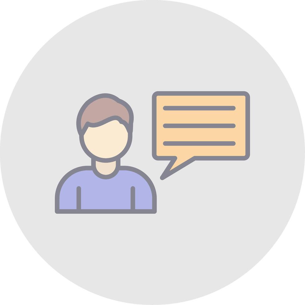 Business Consulting Line Filled Light Icon vector
