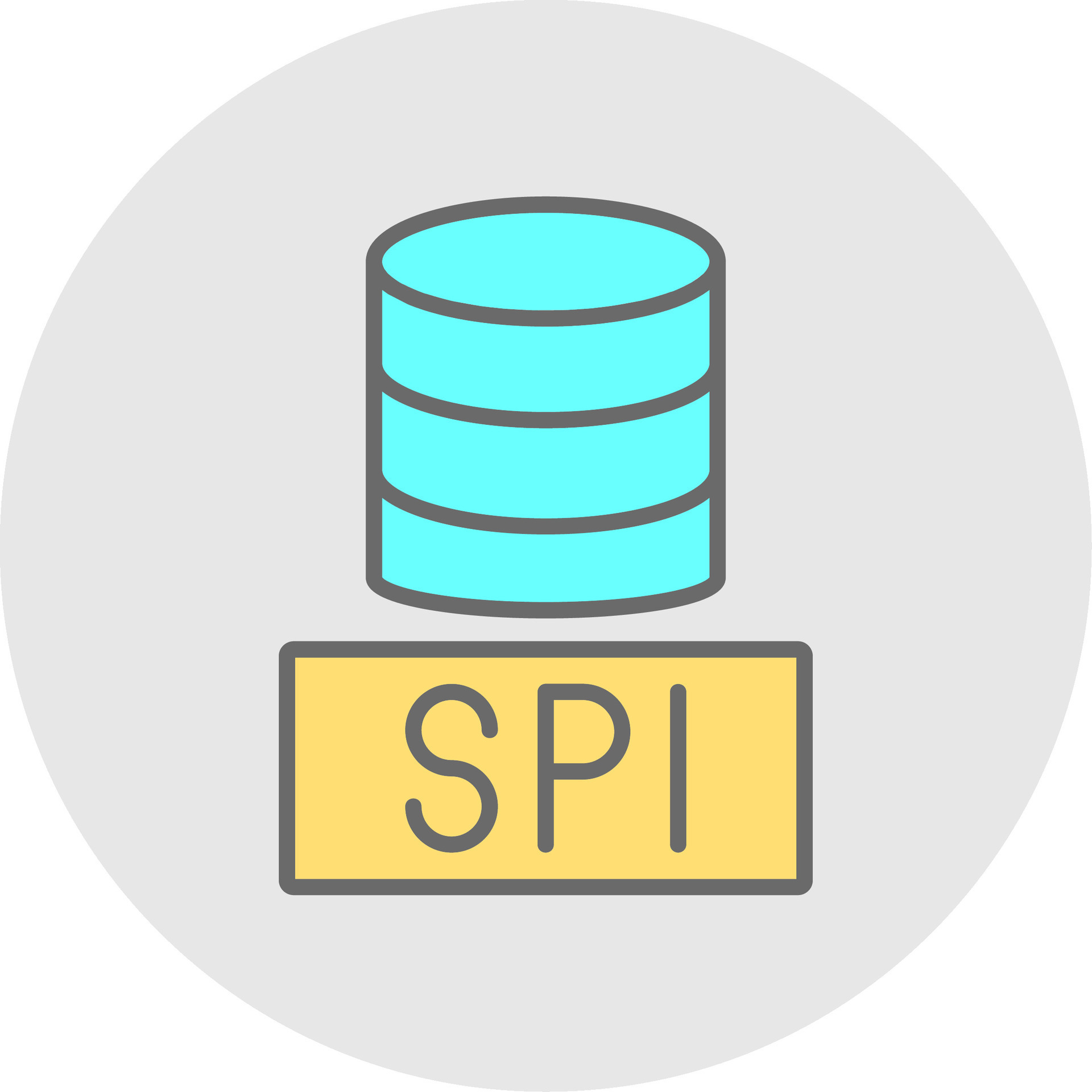 Sql Databases Line Filled Light Icon 44120426 Vector Art at Vecteezy