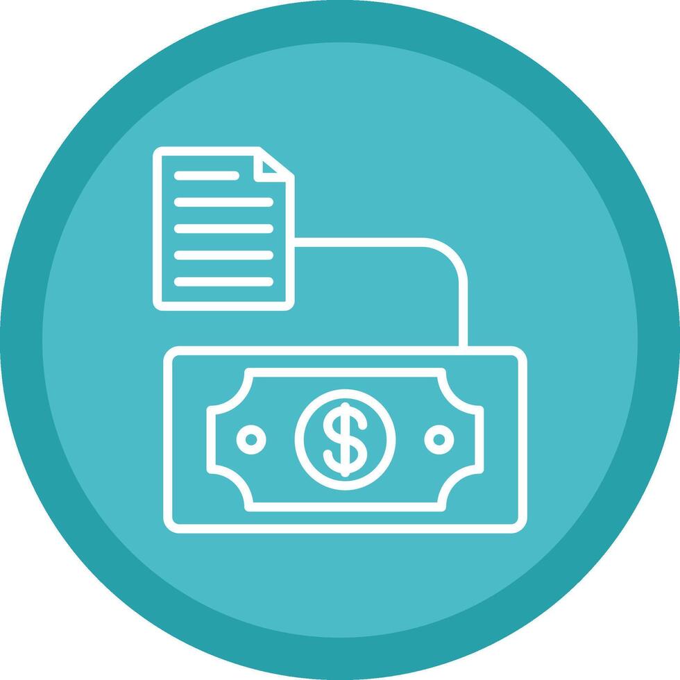 Exchange Line Multi Circle Icon vector