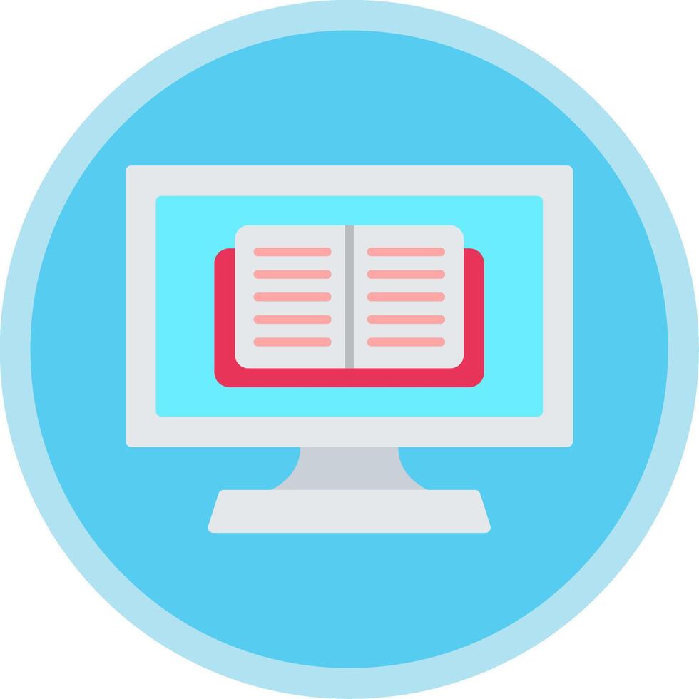 OnFlat Multi Circle Class Flat Multi Circle Icon vector