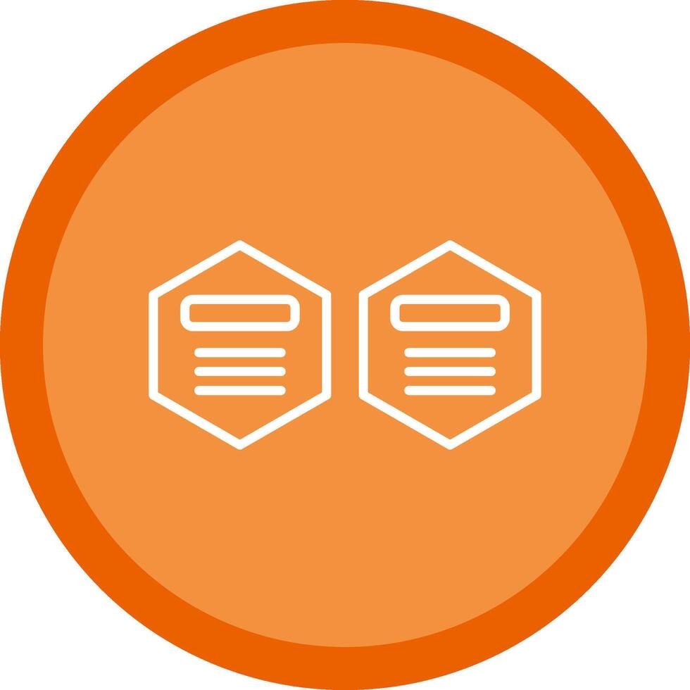 Infographic Elements Line Multi Circle Icon vector