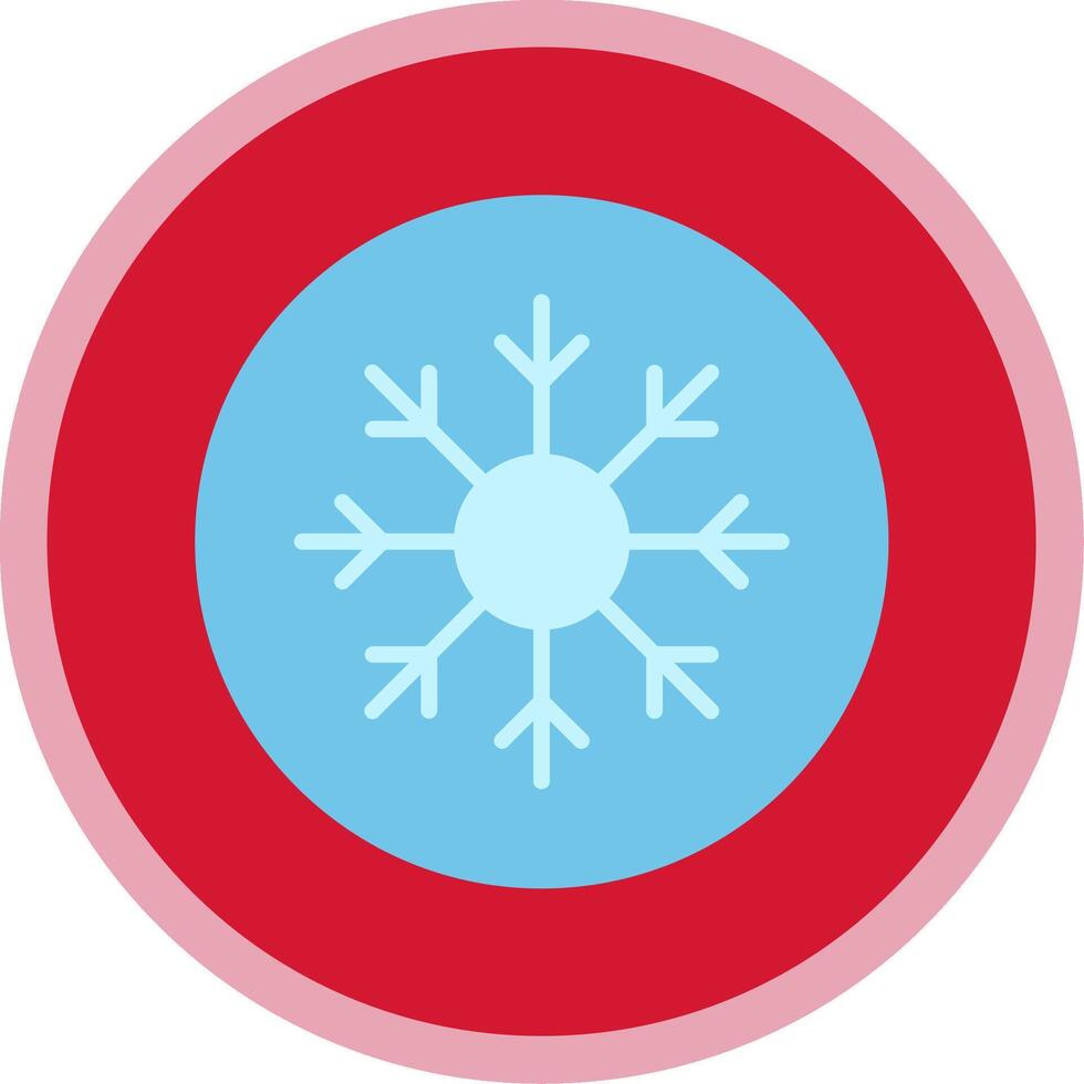 Frost Flat Multi Circle Icon vector
