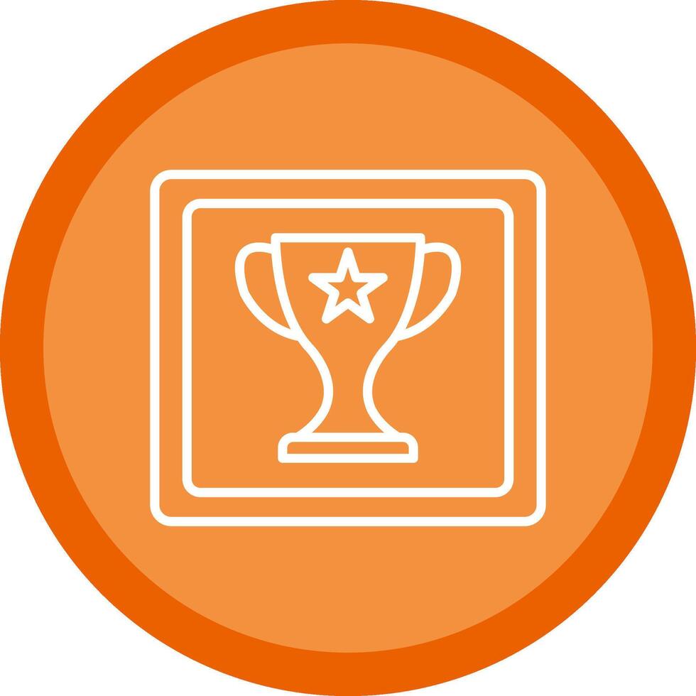 Frame Line Multi Circle Icon vector