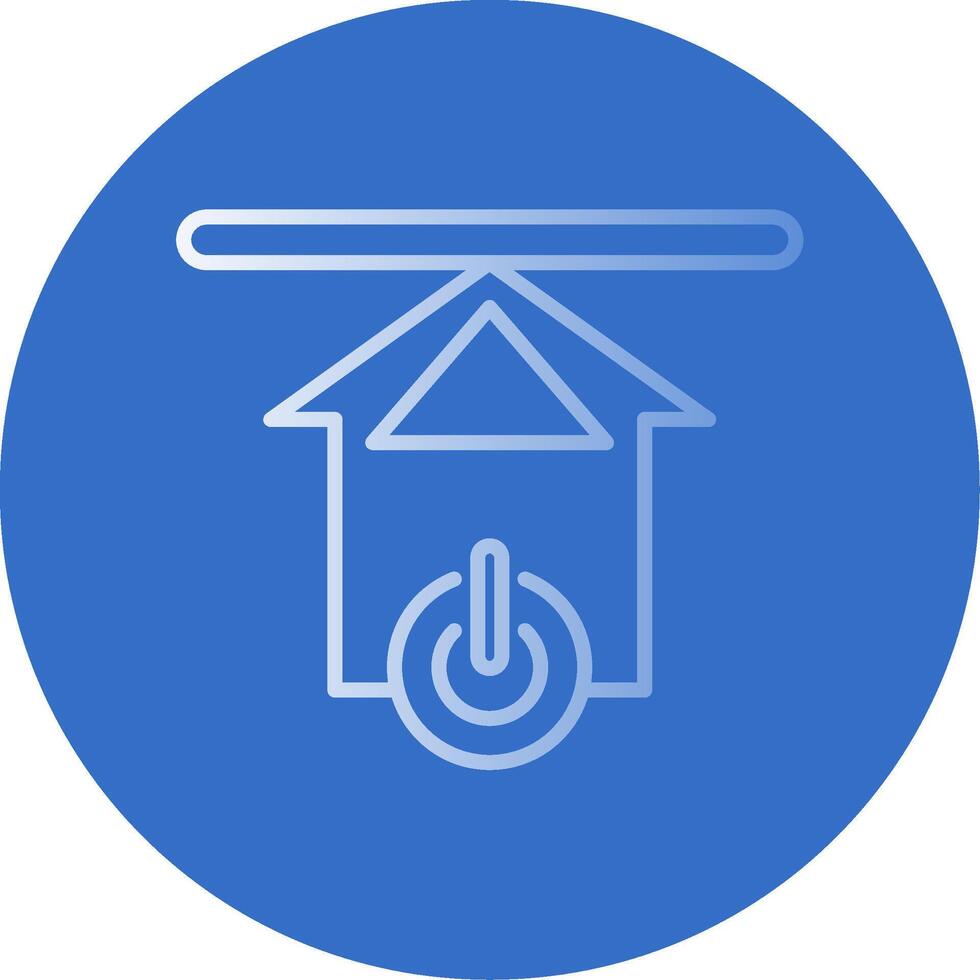 Upload Flat Bubble Icon vector
