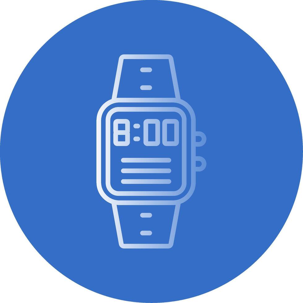 Time Flat Bubble Icon vector