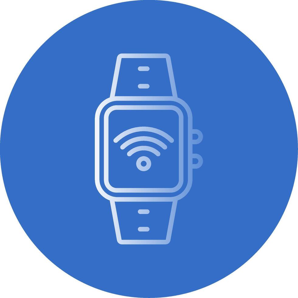 Wi-fi Flat Bubble Icon vector